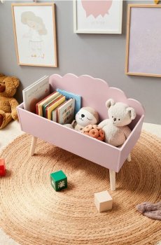 Полиця - пастельний рожевий