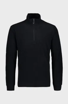 Мужская черная спортивная кофта MAN FLEECE SWEAT Черный 58 CMP 3G28037N-U901