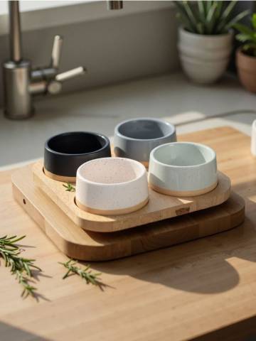 Таця сервірувальна - різнобарвний