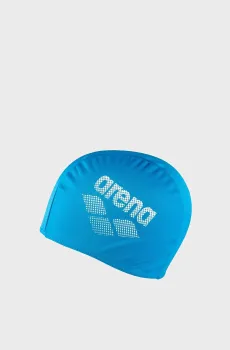 Голубая шапочка для плавания POLYESTER II Голубой ONESIZE Arena 002467-720