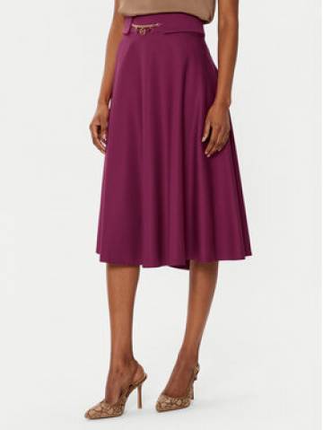 Rinascimento Спідниця-міді CFC0121918003 Бордовий Regular Fit