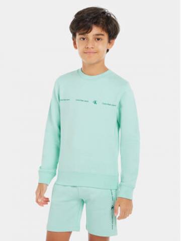 Calvin Klein Jeans Світшот Minimalistic IB0IB02050 Голубий Regular Fit Calvin Klein Jeans Світшот Minimalistic IB0IB02050 Голубий Regular Fit