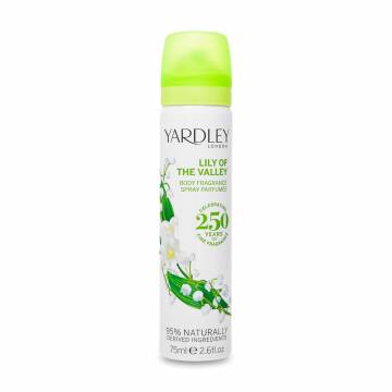 Парфюмированный дезодорант-спрей Yardley Lily Of The Valley женский, 75 мл Парфюмированный дезодорант-спрей Yardley Lily Of The Valley женский, 75 мл