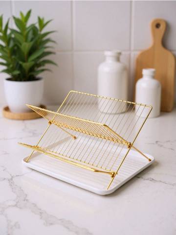 Сушарка для посуду - золотий