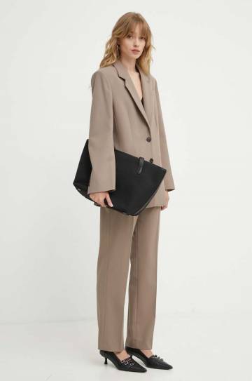 Пиджак By Malene Birger OPHIE цвет коричневый однобортный однотонный Q72526001 Пиджак By Malene Birger OPHIE цвет коричневый однобортный однотонный Q72526001