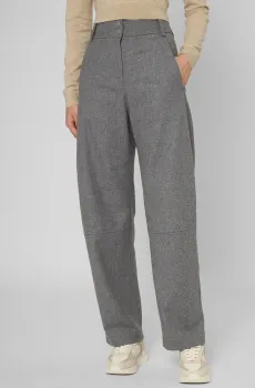 Женские серые брюки Серый 32 BOSS 50548109;058