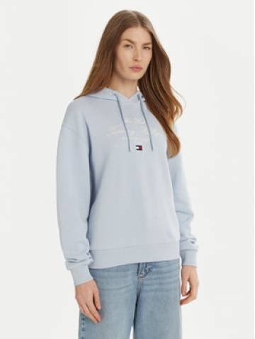 Tommy Hilfiger Світшот Modern Script Graphic WW0WW43842 Блакитний Regular Fit Tommy Hilfiger Світшот Modern Script Graphic WW0WW43842 Блакитний Regular Fit