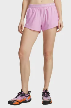 Женские розовые шорты Tech Play Up Shorts Розовый S Under Armour 1389882-669