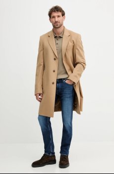 Хлопковый лонгслив BOSS Pado 30