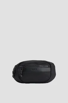 Мужская черная поясная сумка Черный ONESIZE HUGO 50503815;001