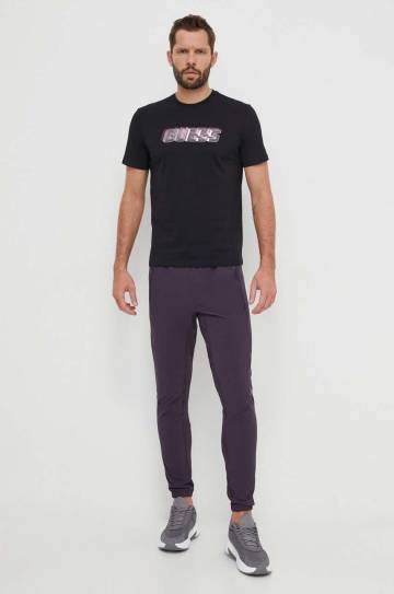 Тренировочные брюки adidas Performance D4T цвет фиолетовый однотонные Тренировочные брюки adidas Performance D4T цвет фиолетовый однотонные