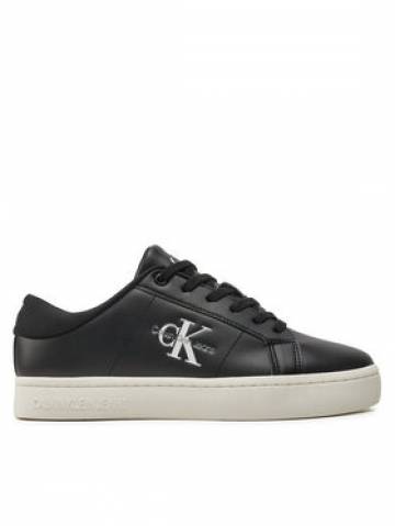 Calvin Klein Jeans Снікерcи Classic Cupsole Lowlaceup Lth Wn YW0YW01444 Чорний Calvin Klein Jeans Снікерcи Classic Cupsole Lowlaceup Lth Wn YW0YW01444 Чорний