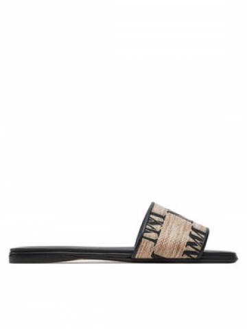 Max Mara Шльопанці Logoslide 2414521332600 Бежевий Max Mara Шльопанці Logoslide 2414521332600 Бежевий