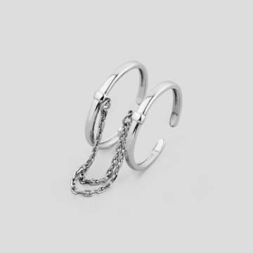 Серебряное кольцо Minimal 10483-16,5р 16.5 Серебряное кольцо Minimal 10483-16,5р 16.5