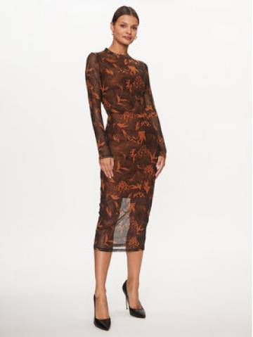 Hugo Повсякденна сукня Nasusi 50495326 Коричневий Slim Fit Hugo Повсякденна сукня Nasusi 50495326 Коричневий Slim Fit