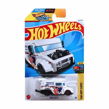 Базовый автомобиль Hot Wheels Mailed It, белый, от 3 лет, 11*3.5*11 см (5785) Базовый автомобиль Hot Wheels Mailed It, белый, от 3 лет, 11*3.5*11 см (5785)