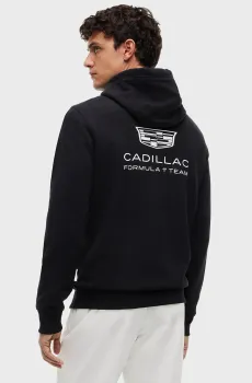 Мужское черное худи TH x Cadillac Formula 1® Team Черный L Tommy Hilfiger MN0MN00106