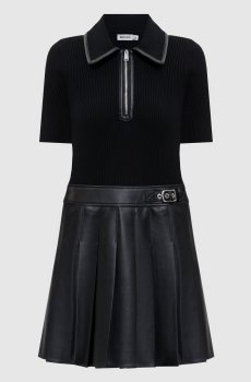 Черное платье мини Linnie