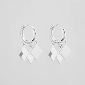 Серебряные серьги Minimal 520336 Серебряные серьги Minimal 520336