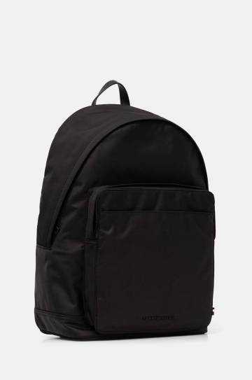 Рюкзак Tommy Hilfiger мужской цвет чёрный большой однотонный AM0AM12684 Рюкзак Tommy Hilfiger мужской цвет чёрный большой однотонный AM0AM12684