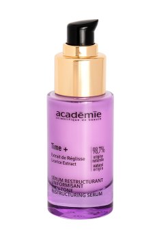 Уценка! Корректирующая сыворотка для выравнивания тона лица Academie Time+ Even Tone Restructuring Serum, 30 мл