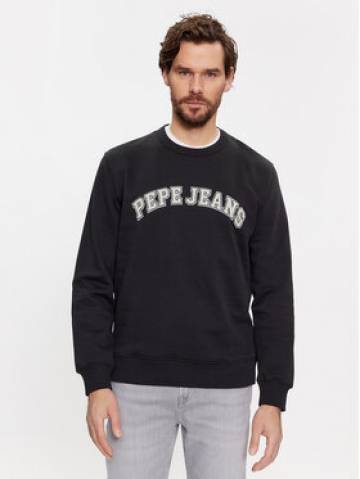Pepe Jeans Світшот Raven PM582555 Чорний Regular Fit Pepe Jeans Світшот Raven PM582555 Чорний Regular Fit