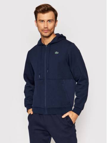 Lacoste Світшот SH9676 Cиній Regular Fit Lacoste Світшот SH9676 Cиній Regular Fit