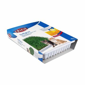 Трава для кошек и котят Trixie Softgrass, 100 г Трава для кошек и котят Trixie Softgrass, 100 г
