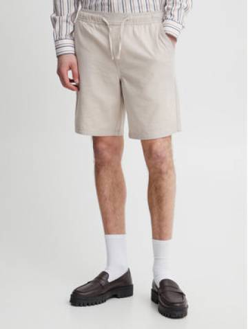 Casual Friday Шорти з тканини 20504305 Бежевий Regular Fit Casual Friday Шорти з тканини 20504305 Бежевий Regular Fit