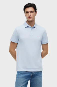 Мужское голубое поло 1985 REGULAR Голубой XL Tommy Hilfiger MW0MW17770