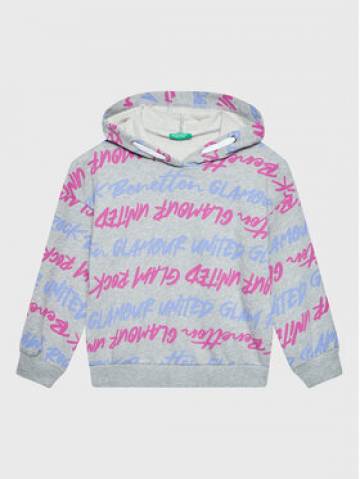 United Colors Of Benetton Світшот 3PK2C201D Сірий Regular Fit United Colors Of Benetton Світшот 3PK2C201D Сірий Regular Fit