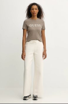 Хлопковая футболка Guess CLELIA