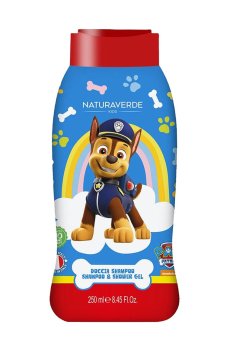 Детский гель для душа и шампунь Naturaverde Kids Paw Patrol Shampoo & Shower Gel, 250 мл