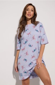 Нічна сорочка Lilo & Stitch - блакитний