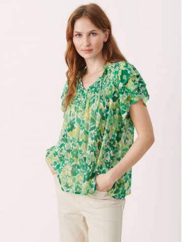 Part Two Блузка Sinna 30307558 Зелений Regular Fit Part Two Блузка Sinna 30307558 Зелений Regular Fit