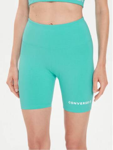 Converse Спортивні шорти W Wordmark Bike Short 10024539-A12 Голубий Skinny Fit Converse Спортивні шорти W Wordmark Bike Short 10024539-A12 Голубий Skinny Fit