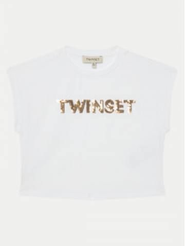 TWINSET Футболка 251GJ2537 Білий Regular Fit TWINSET Футболка 251GJ2537 Білий Regular Fit