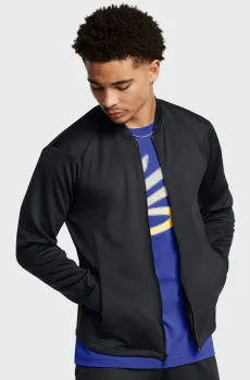 Мужская черная ветровка Curry Travel Jacket Черный XL Under Armour 1387090-001