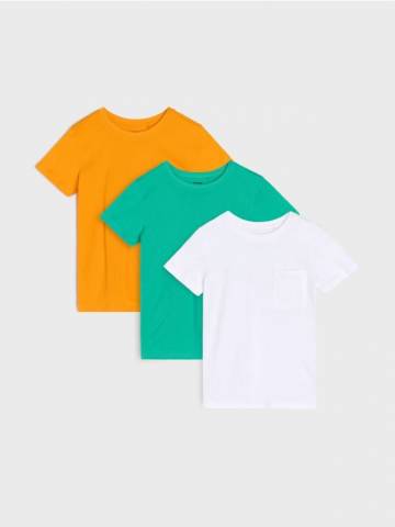 Футболки, 3 шт. - різнобарвний