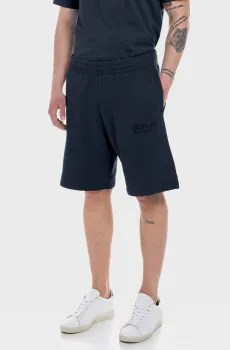 Мужские темно-синие шорты Синий S Replay M9903A.000.23358P