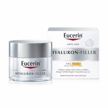 Дневной крем для лица Eucerin Hyaluron-Filler SPF30 против морщин, 50 мл Дневной крем для лица Eucerin Hyaluron-Filler SPF30 против морщин, 50 мл
