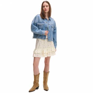 Cropp - Мініспідниця - кремовий