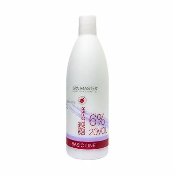 Крем-окислитель для краски Spa Master Basic Line Cream Developer 6%, 20 Vol, 930 мл Крем-окислитель для краски Spa Master Basic Line Cream Developer 6%, 20 Vol, 930 мл