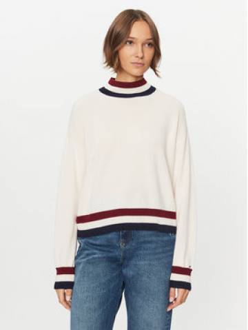 Tommy Hilfiger Гольф WW0WW39536 Écru Regular Fit