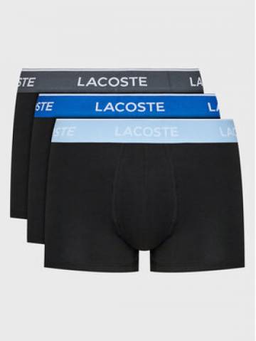 Lacoste Набір з 3 пар боксерів 5H3401 Чорний Lacoste Набір з 3 пар боксерів 5H3401 Чорний