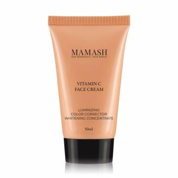 Антиоксидантный крем Mamash Vitamin C Face Cream для выравнивания цвета лица, с витамином С в липосомах, 50 мл