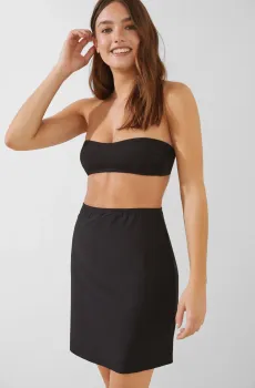 Женская черная юбка Черный M womensecret 4331672