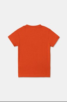 Детская хлопковая футболка Lacoste