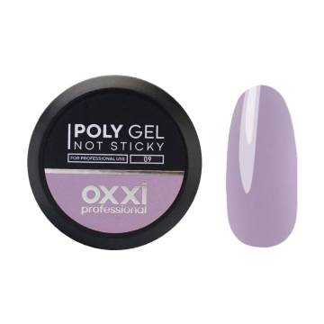 Полигель для ногтей Oxxi Professional Poly Gel Not Sticky 09, 30 мл