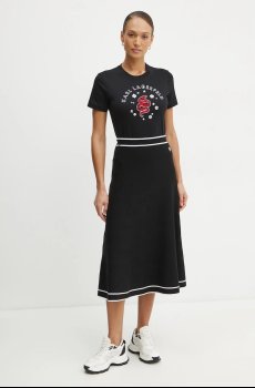 Хлопковая футболка Karl Lagerfeld